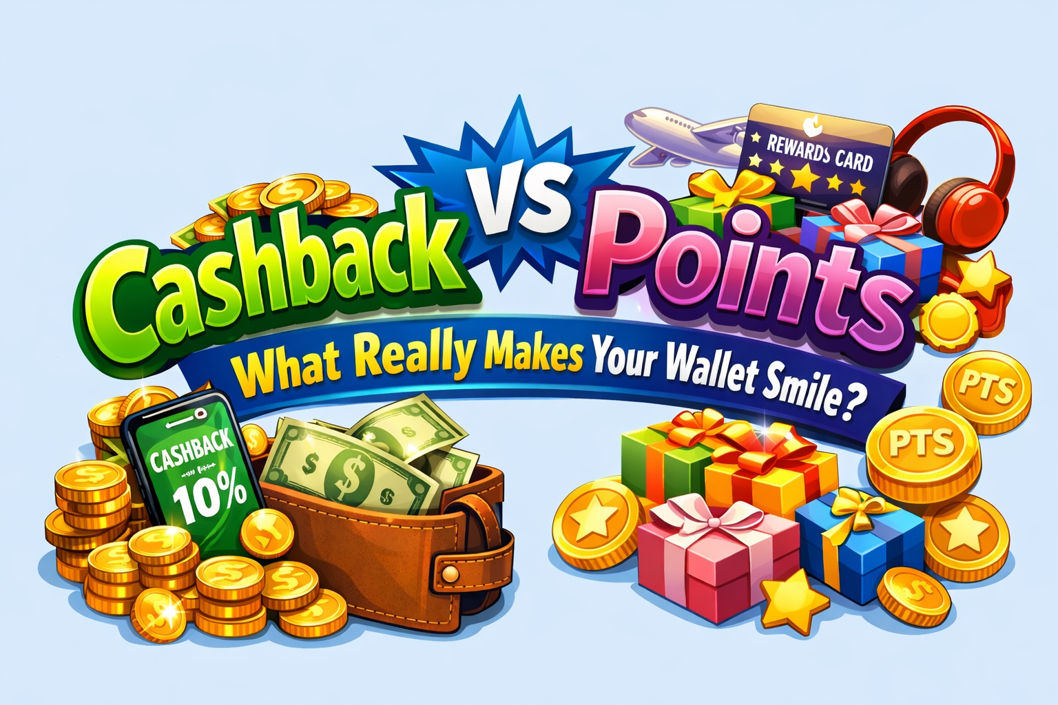 Cashback vs Points: What Really Makes Your Wallet Smile?
